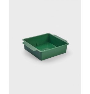 BANDEJA DE PLASTICO CUADRADA DE 1/2 ESPONJA